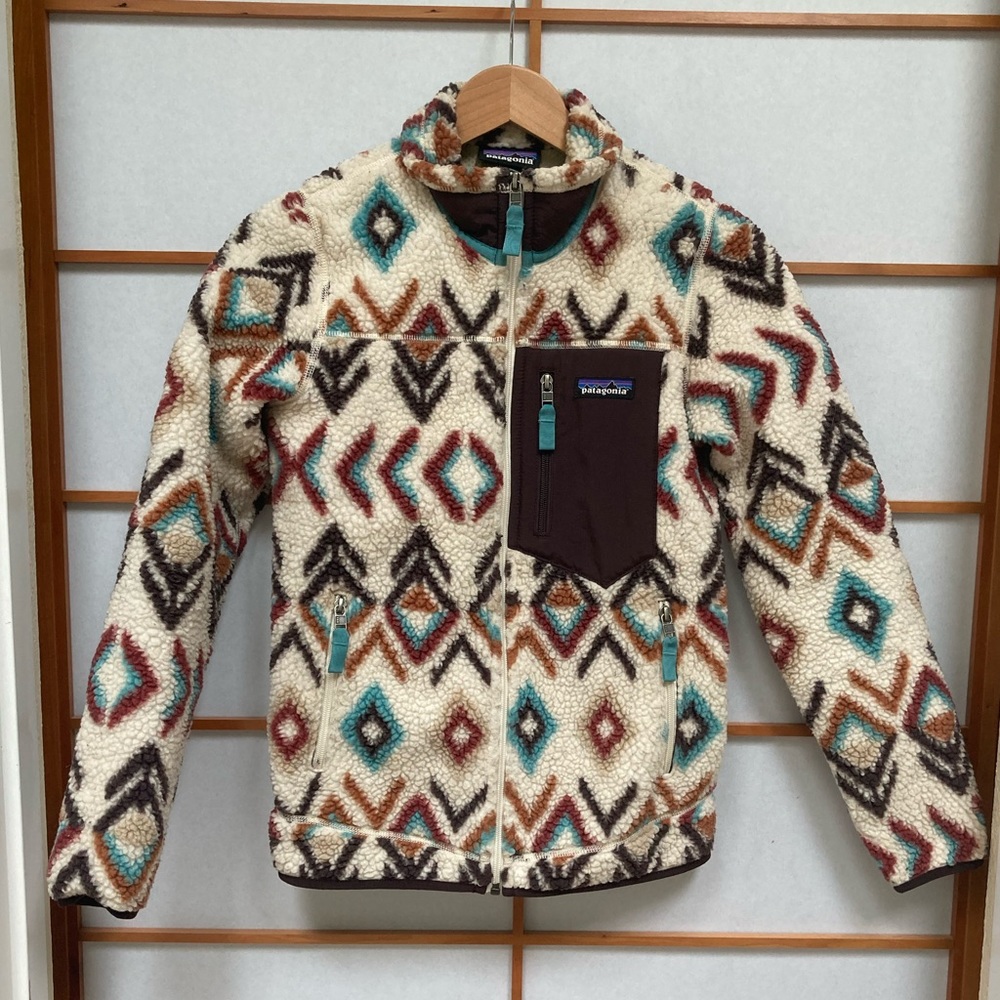 (SOLD) Patagonia Retro X Fern Dell Jacket Fleece - Picture 4 of 9